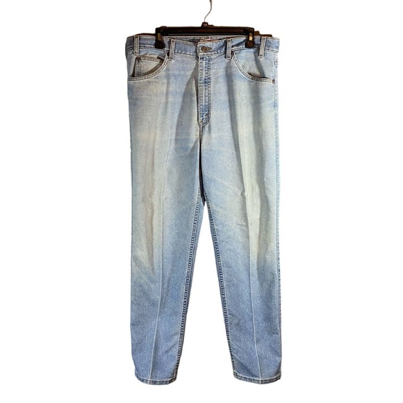 Levi's 540 Jeans Men Size W36 L31 Blue‎ Brown Tab Relaxed Fit Vintage - Picture 1 of 8